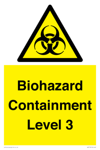 Biohazard  Containment Level 3